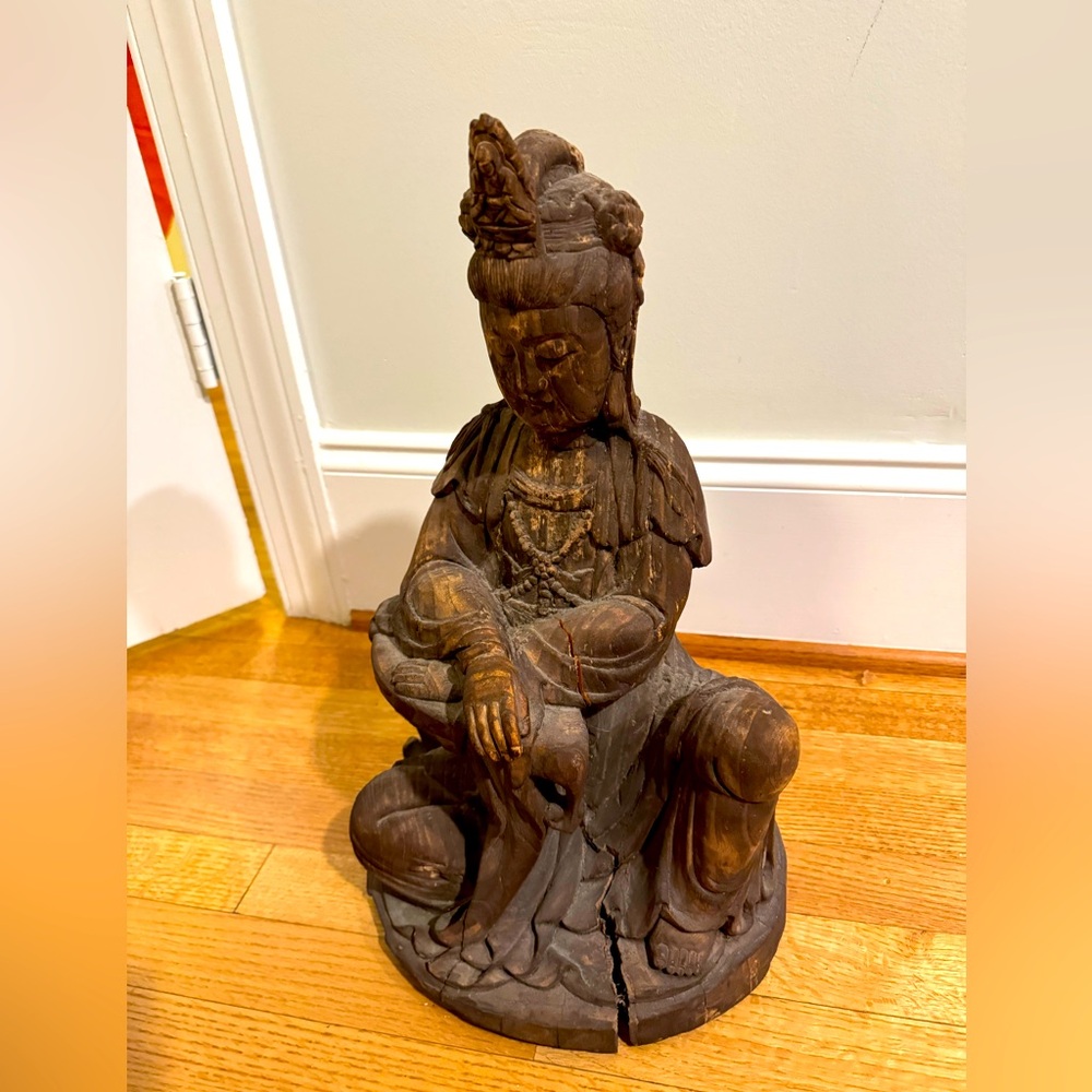 Wooden sculpture